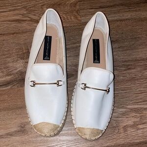 New Steve Madden leather loafer espadrilles size - 8.5M
